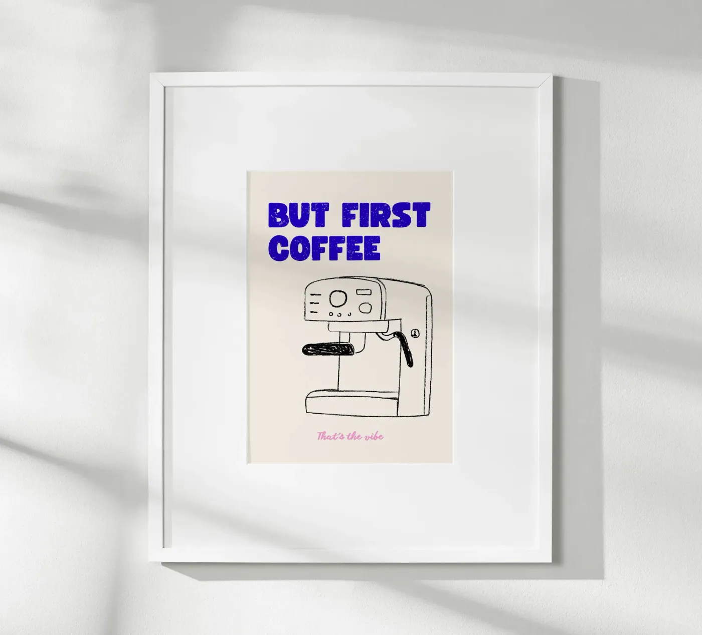 But First Coffee poster da Hafenkönigin