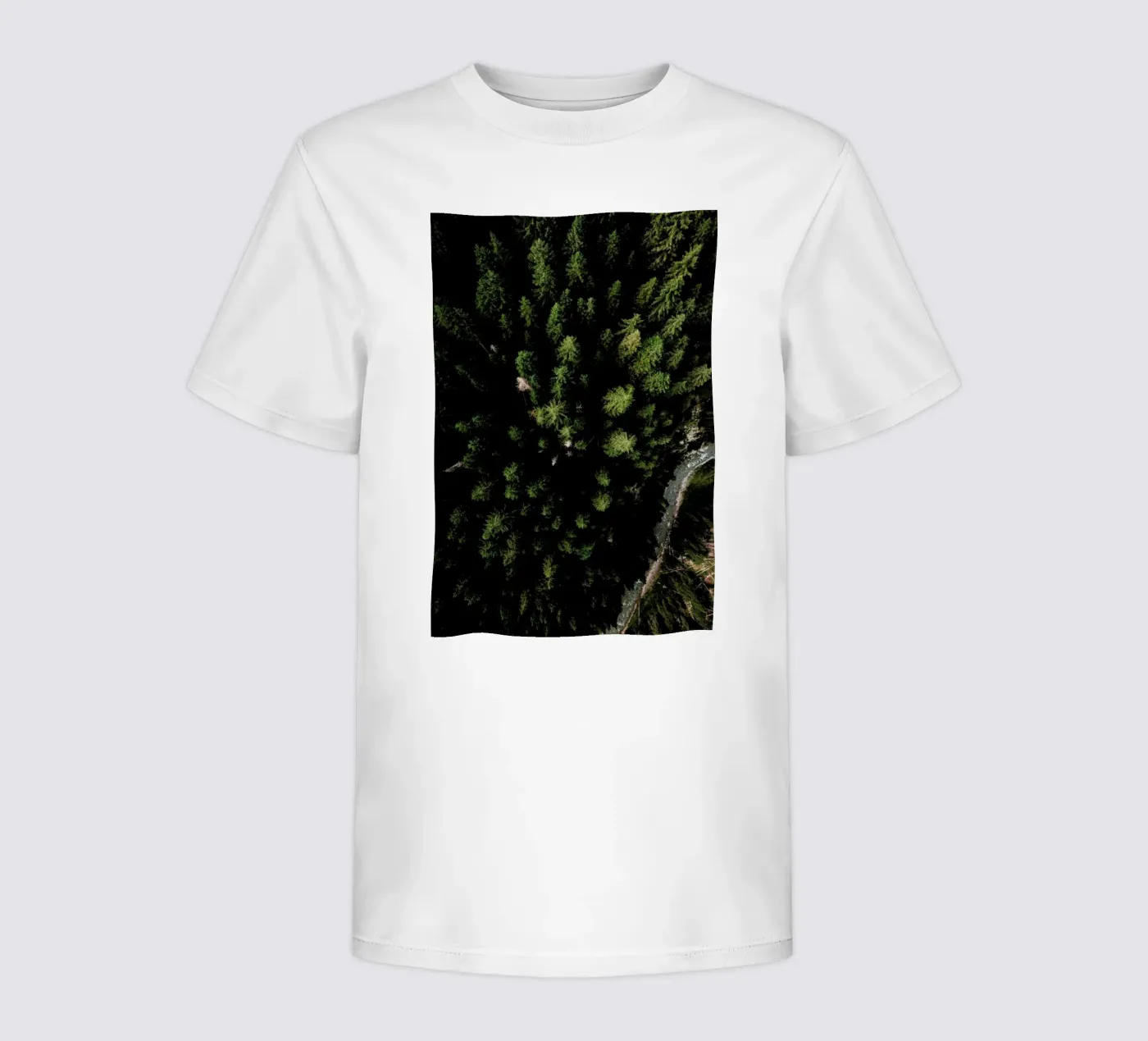 Trees And A Path t-shirt bambini da Sebastian Hilgetag