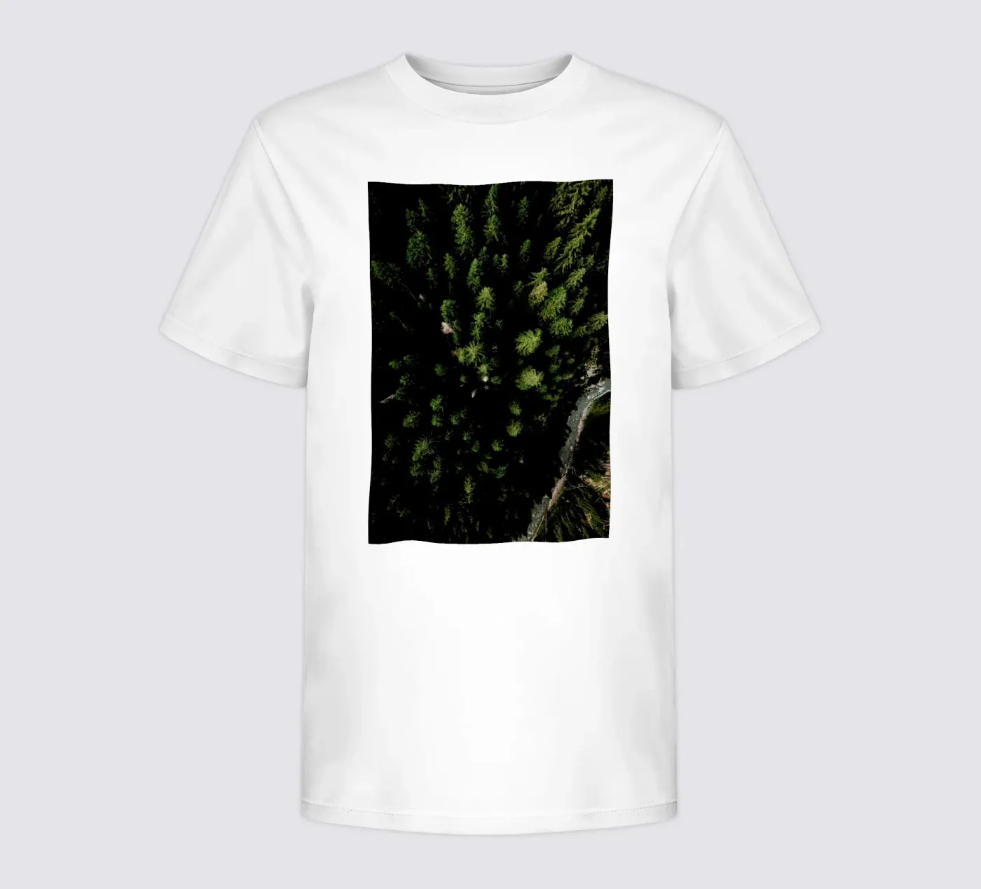 Trees And A Path t-shirt bambini da Sebastian Hilgetag
