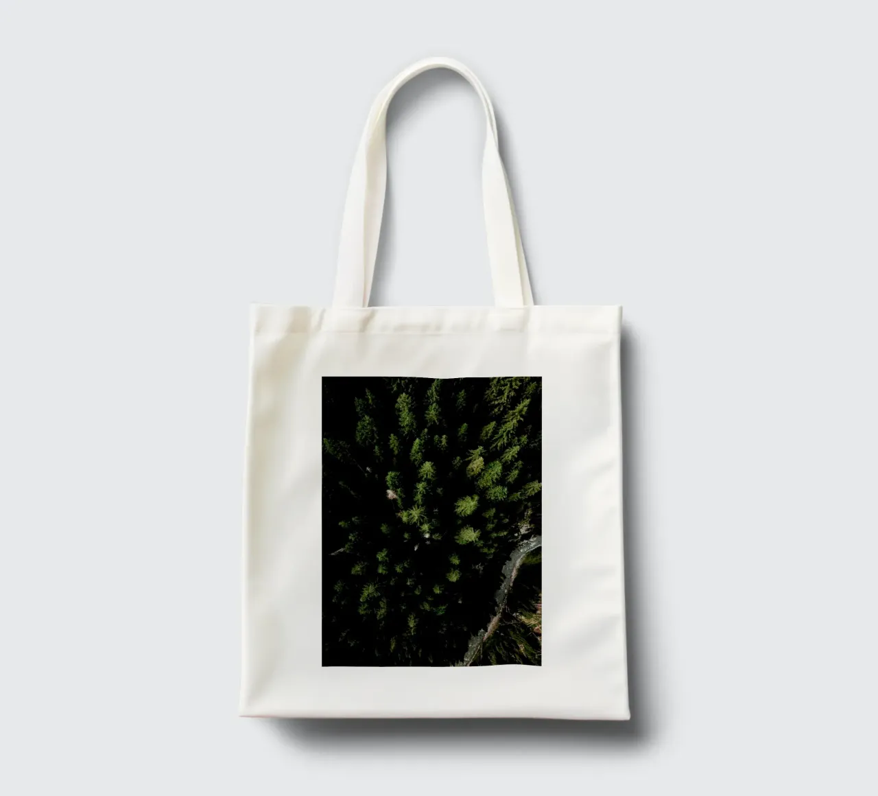 Trees And A Path tote bag de Sebastian Hilgetag