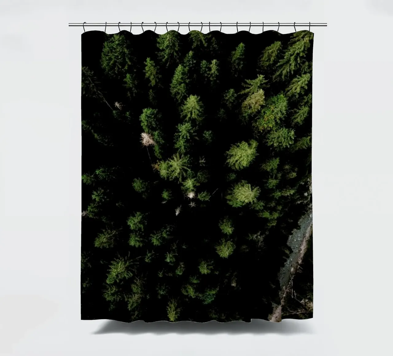 Trees And A Path tenda da doccia da Sebastian Hilgetag