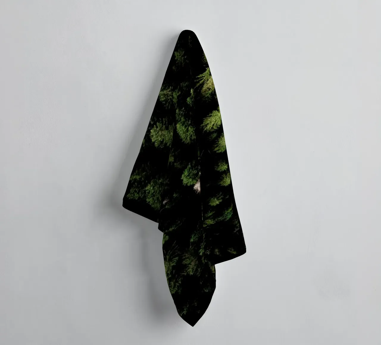 Trees And A Path towel by Sebastian Hilgetag