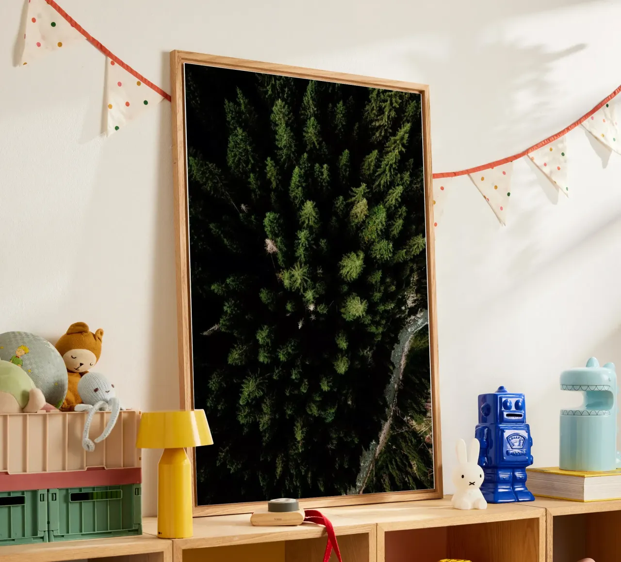 Trees And A Path plexiglass da Sebastian Hilgetag