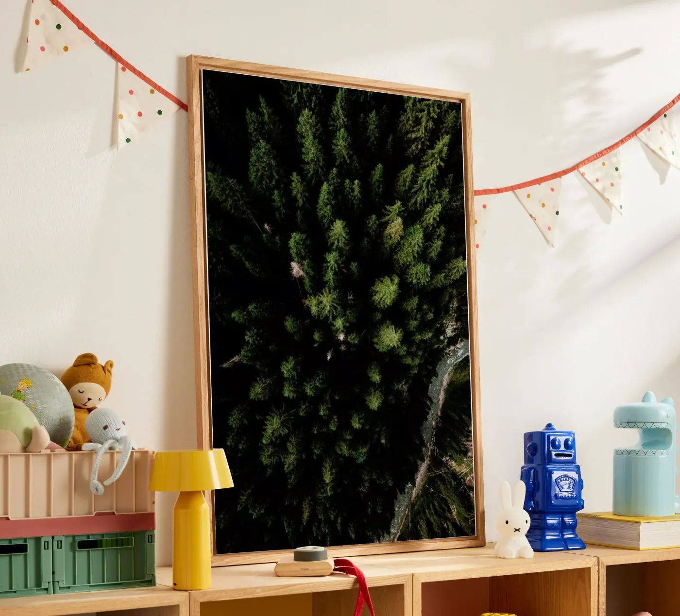 Trees And A Path plexiglas de Sebastian Hilgetag