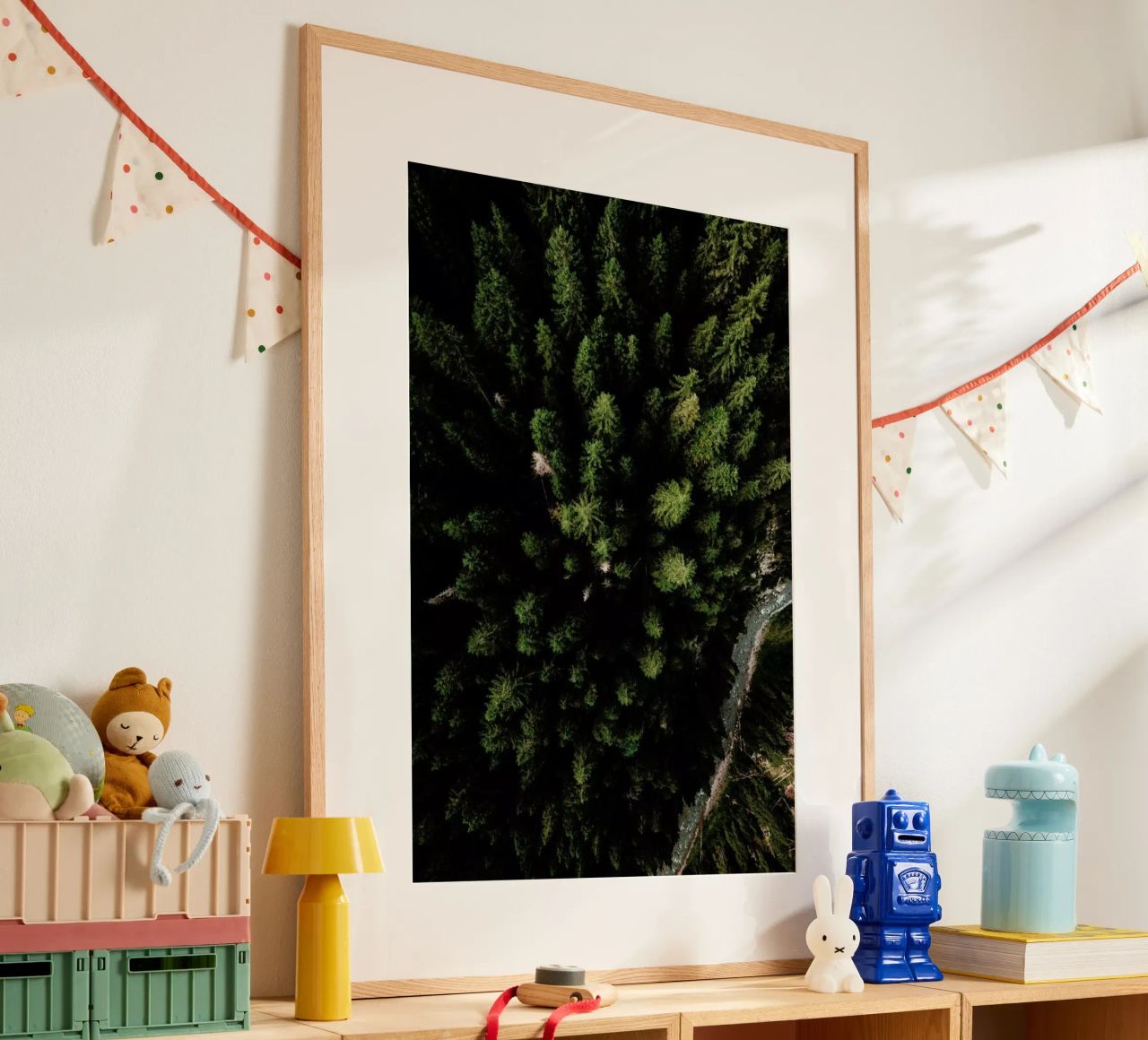 Trees And A Path poster da Sebastian Hilgetag