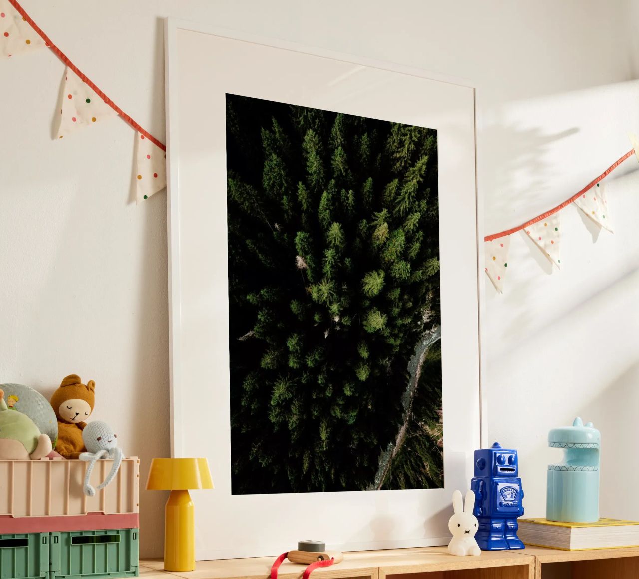 Trees And A Path poster da Sebastian Hilgetag