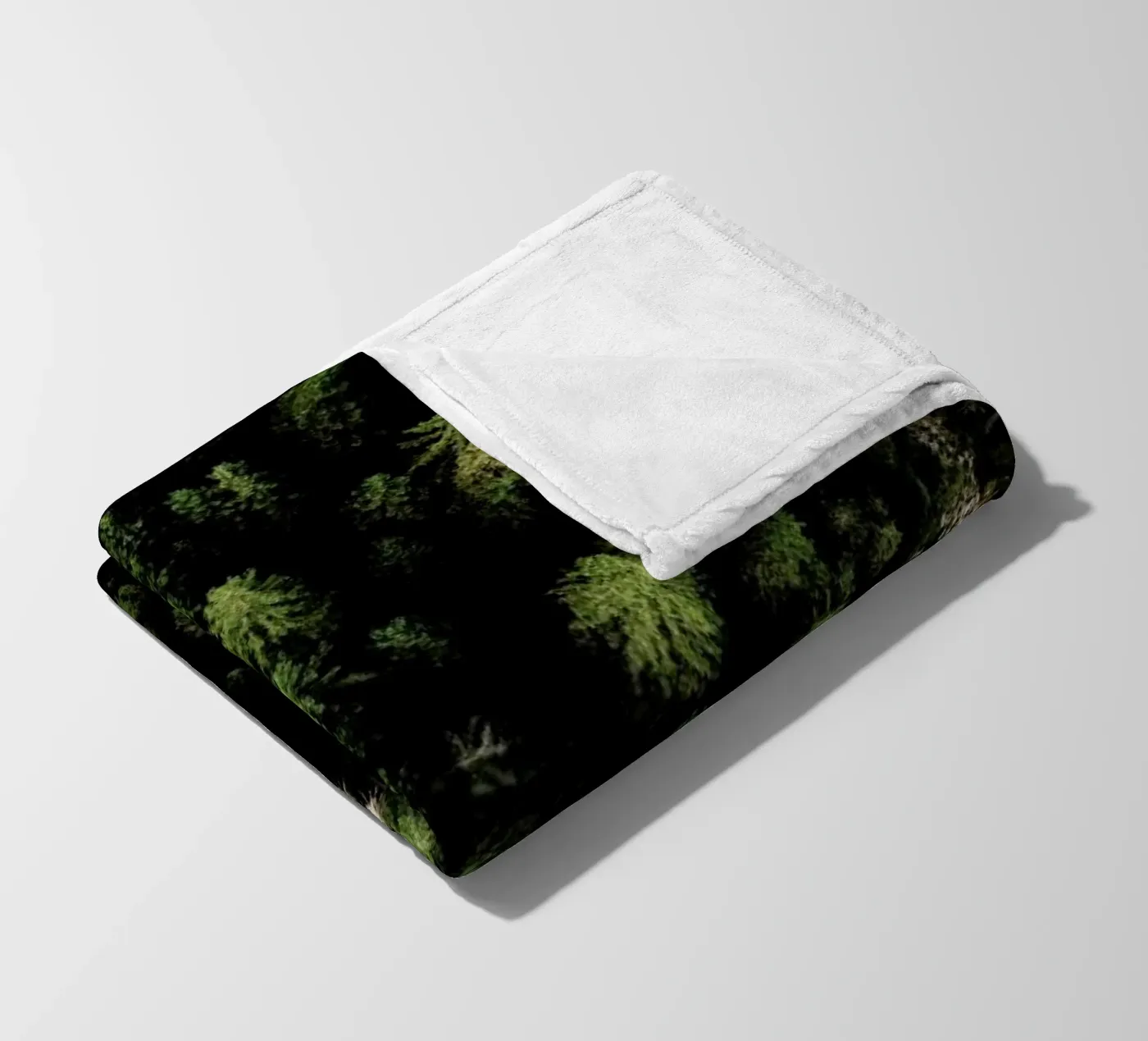 Trees And A Path Fleecedecke von Sebastian Hilgetag