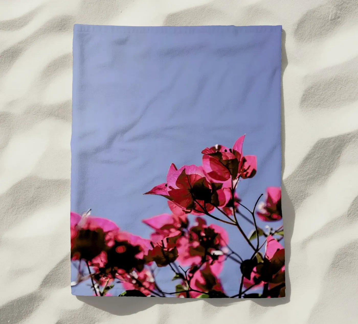 Blom strandhanddoek van Shot By Clint