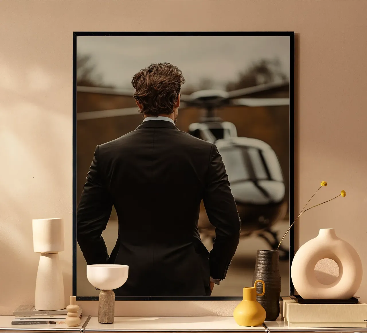 Autorità di velluto poster con telaio in alluminio da PhotoVibe Decor