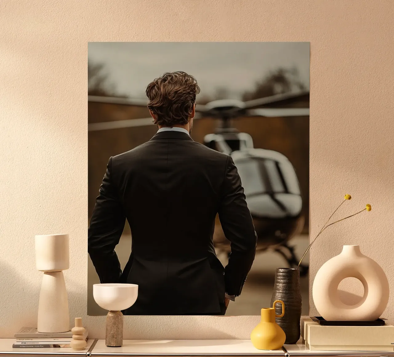 Autorità di velluto poster con telaio in alluminio da PhotoVibe Decor