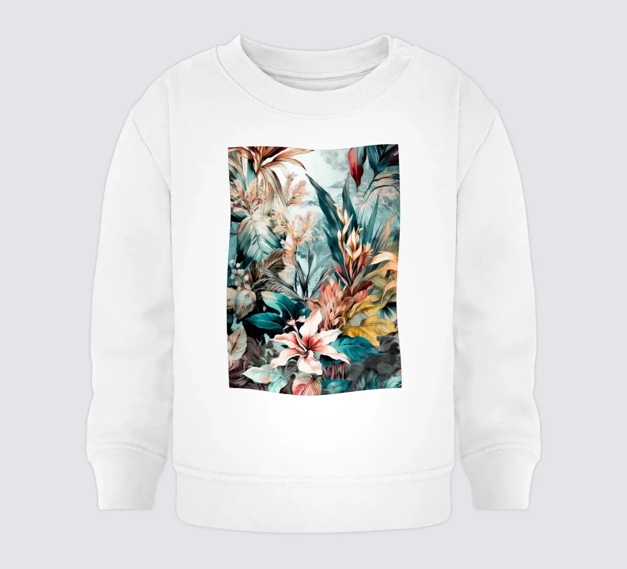 Giungla felpa neonato da Lionmixart