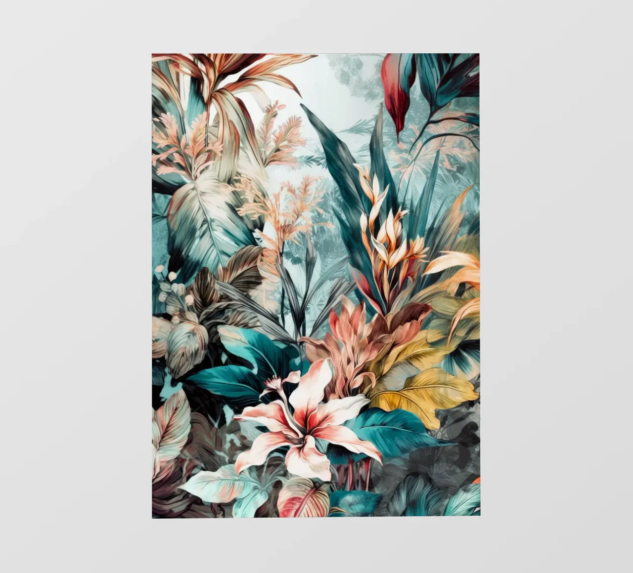 Giungla telo in pvc da Lionmixart
