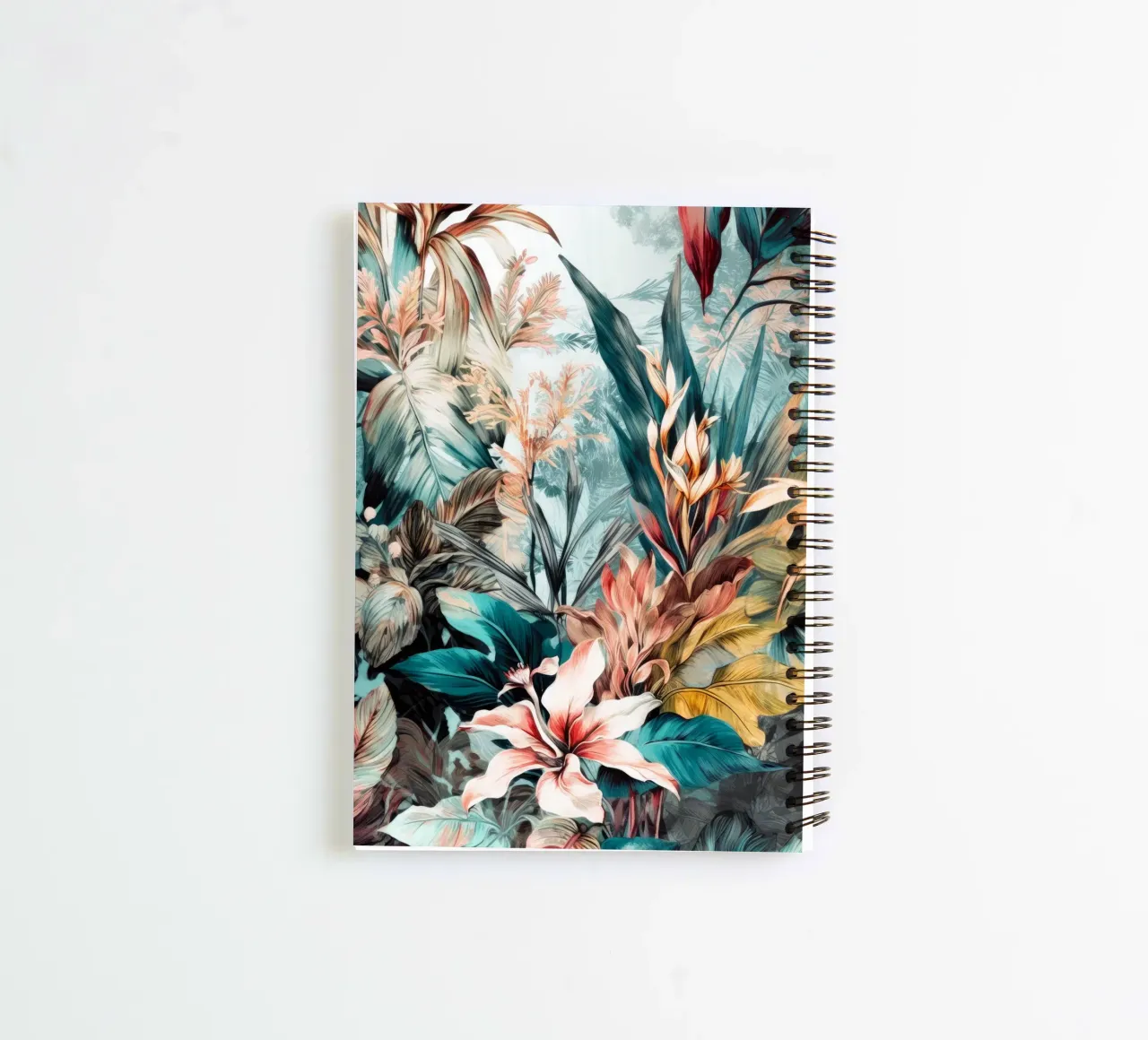 Jungle spiral notebook by Lionmixart