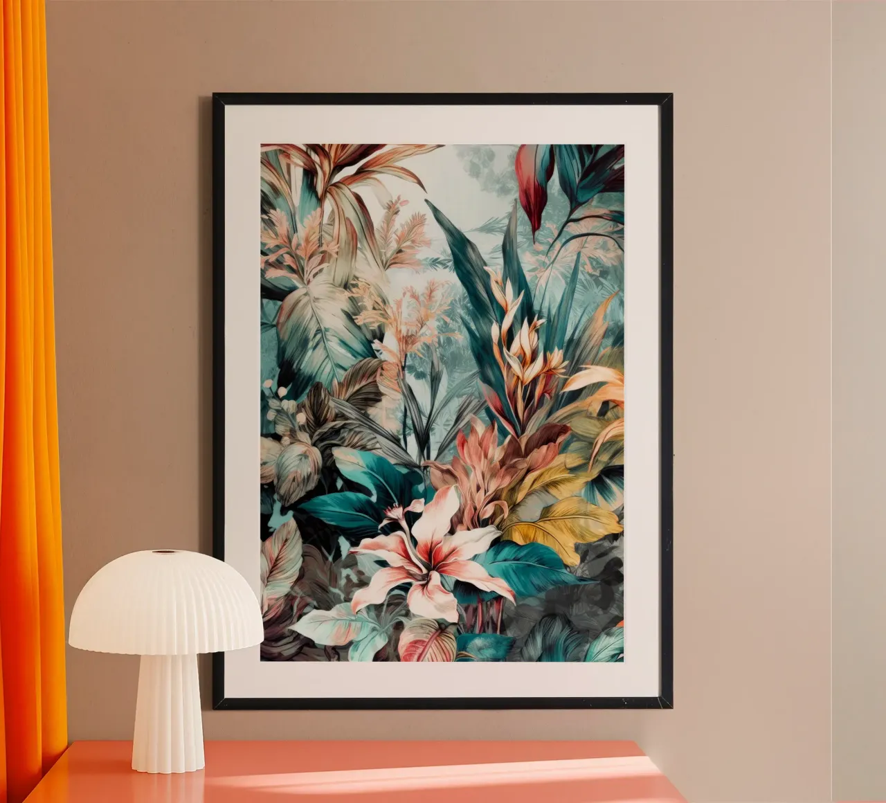 Giungla poster da Lionmixart