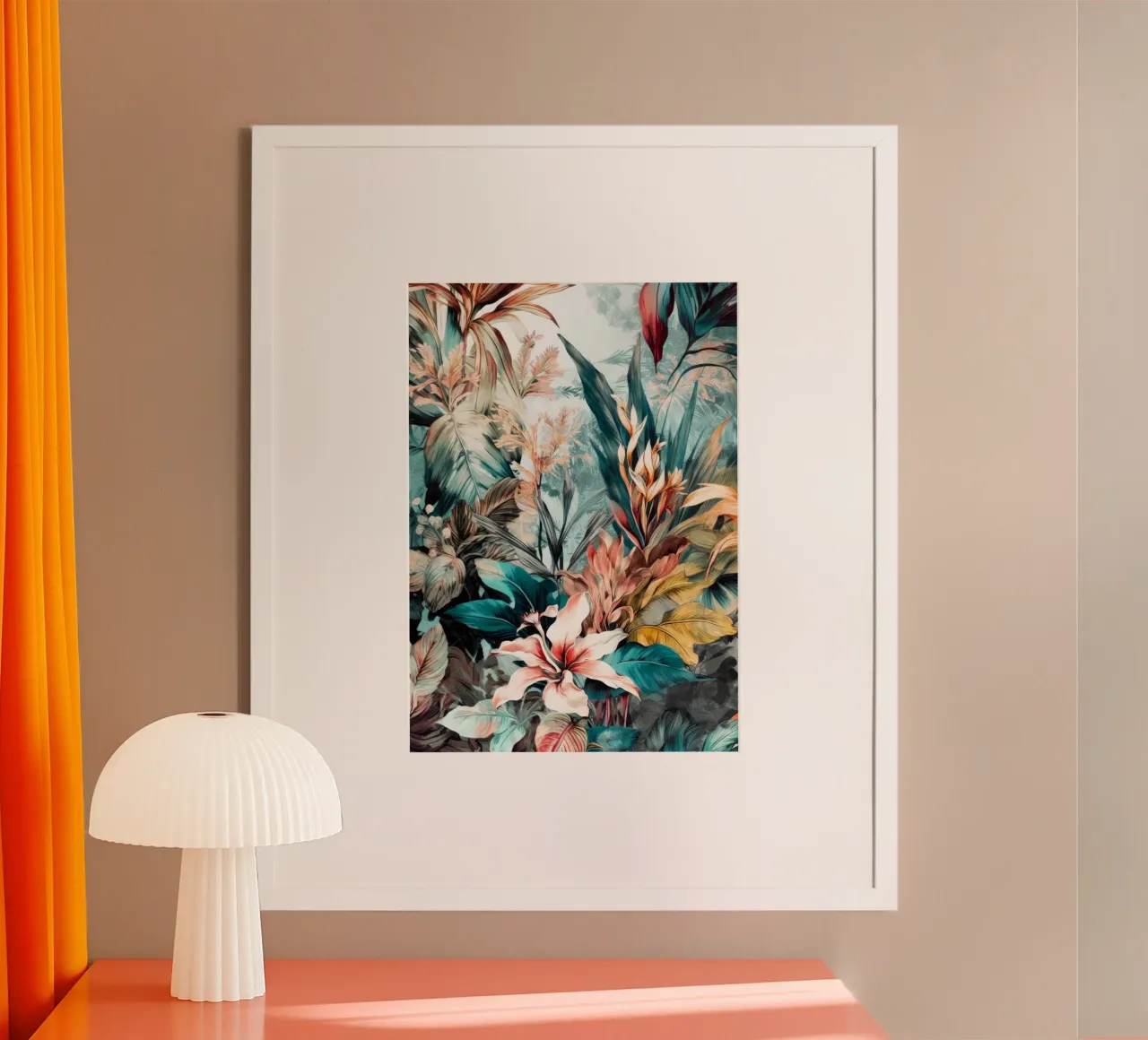 Giungla poster da Lionmixart