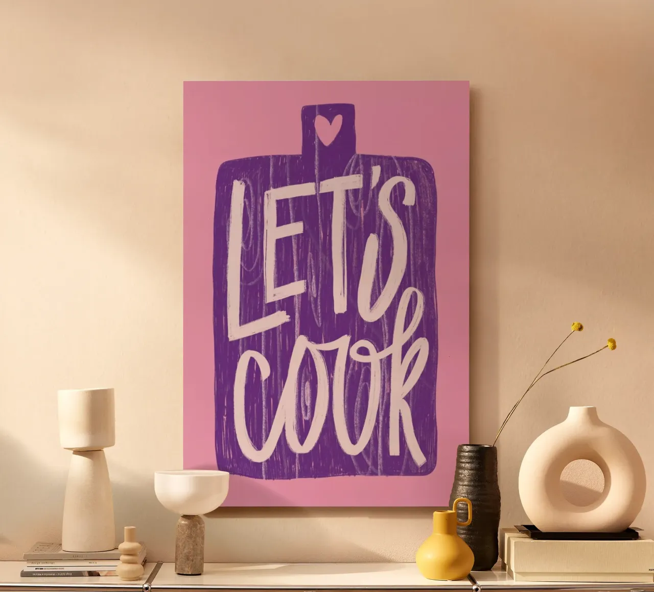 Let's Cook II alluminio dibond da Studio One