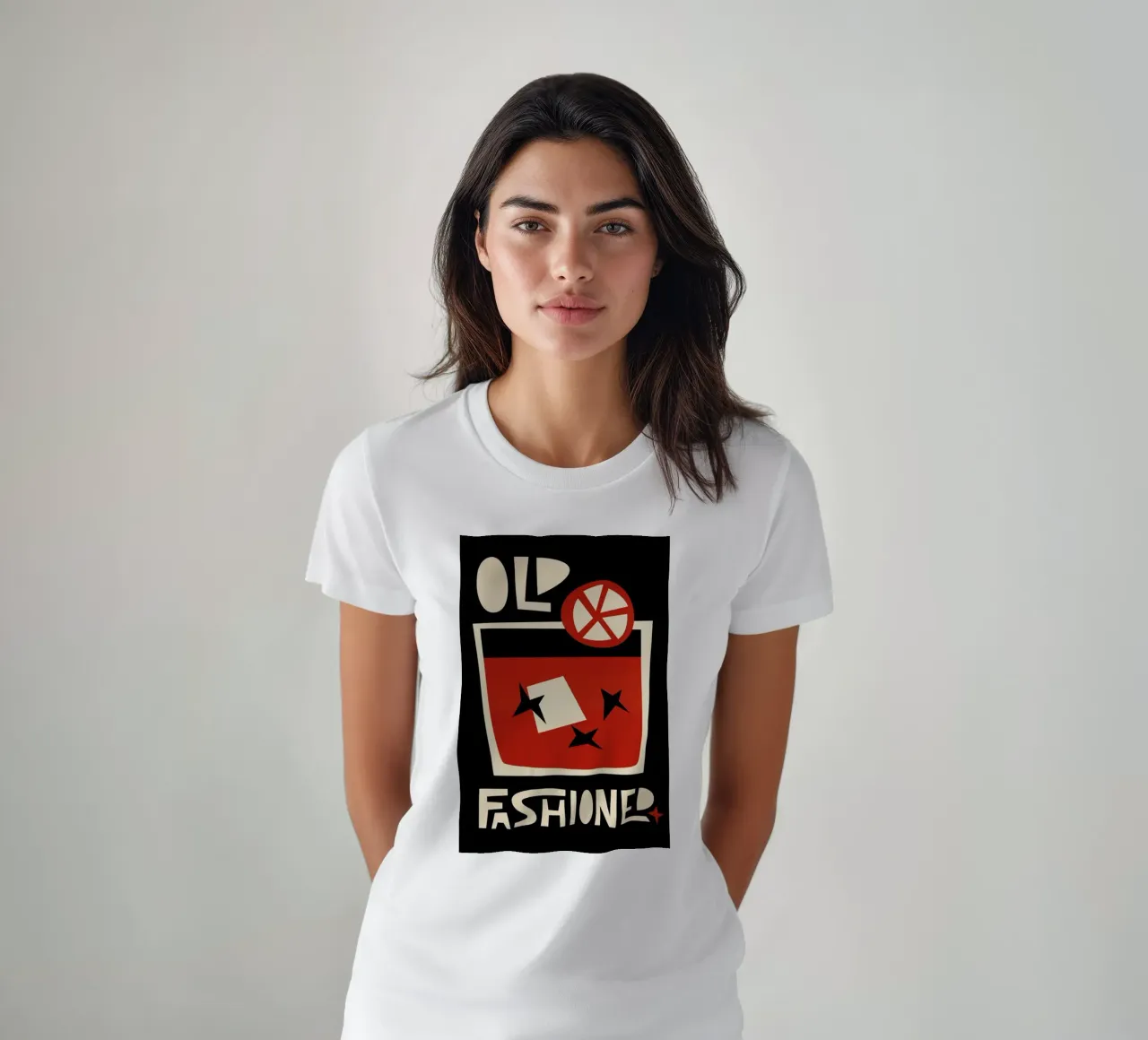 Old Fashioned Cocktail t-shirt da Fox & Velvet
