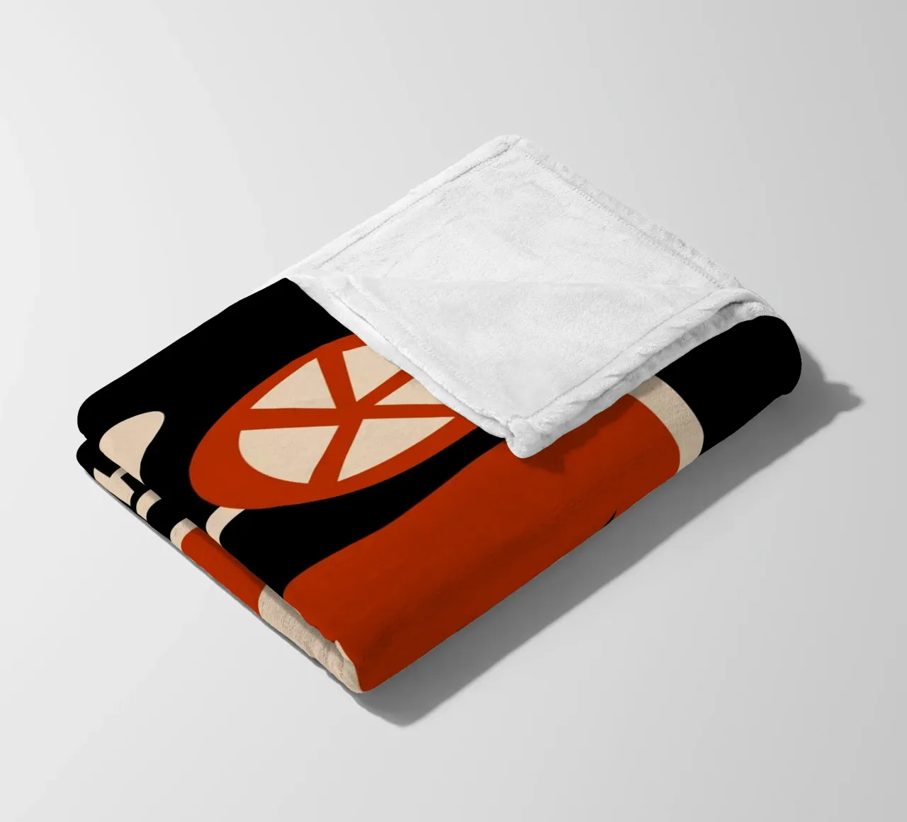 Old Fashioned Cocktail fleece blanket by Fox & Velvet
