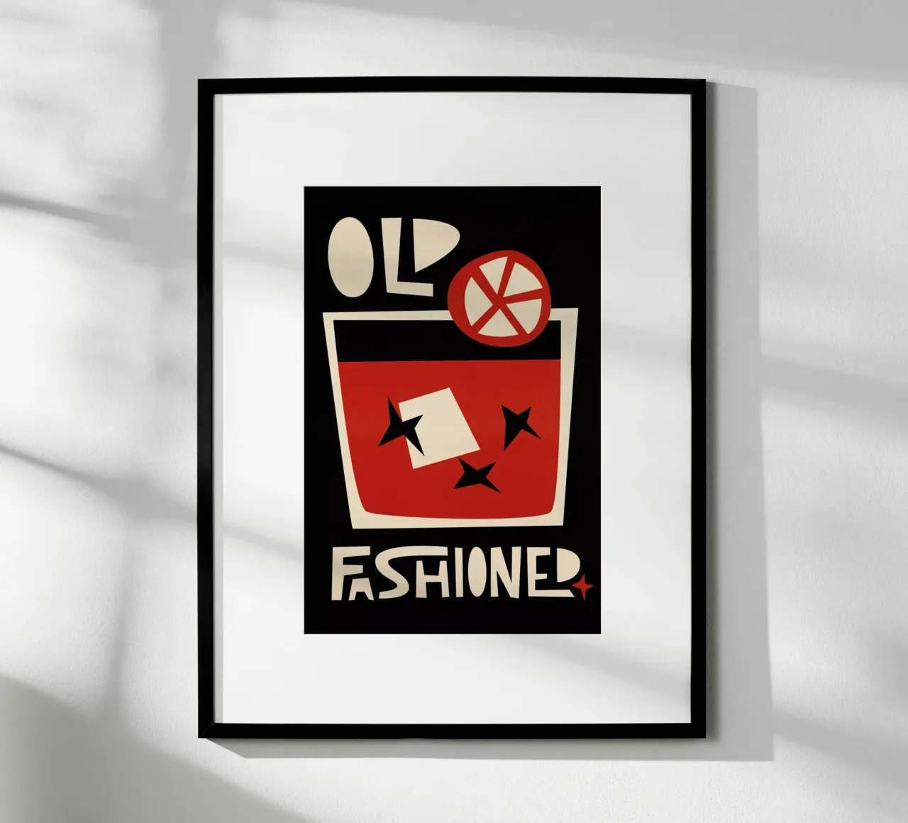 Old Fashioned Cocktail poster de Fox & Velvet