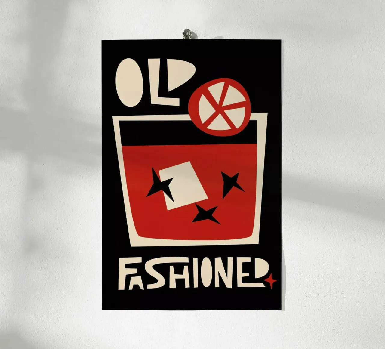 Old Fashioned Cocktail poster de Fox & Velvet