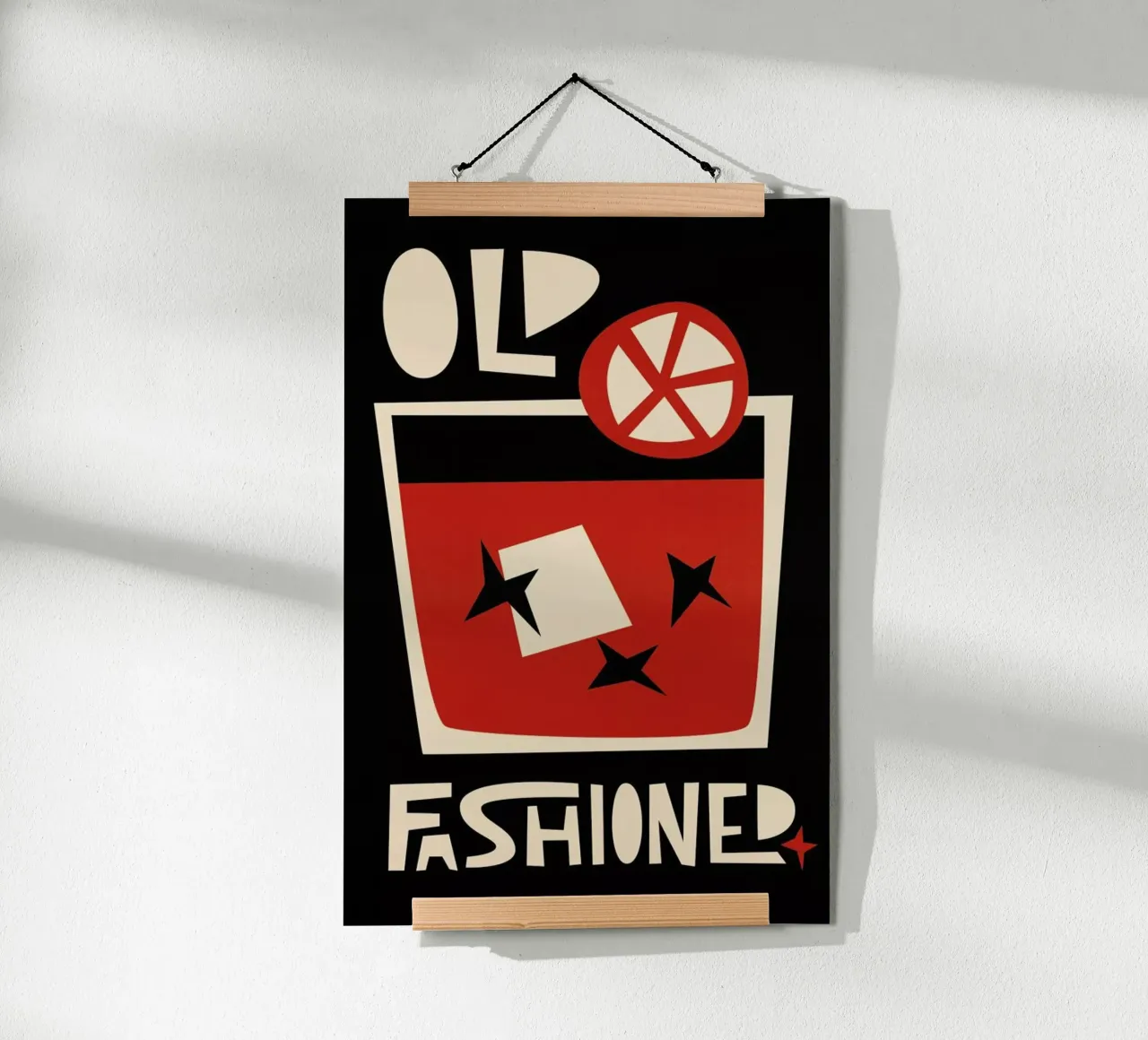 Old Fashioned Cocktail poster de Fox & Velvet