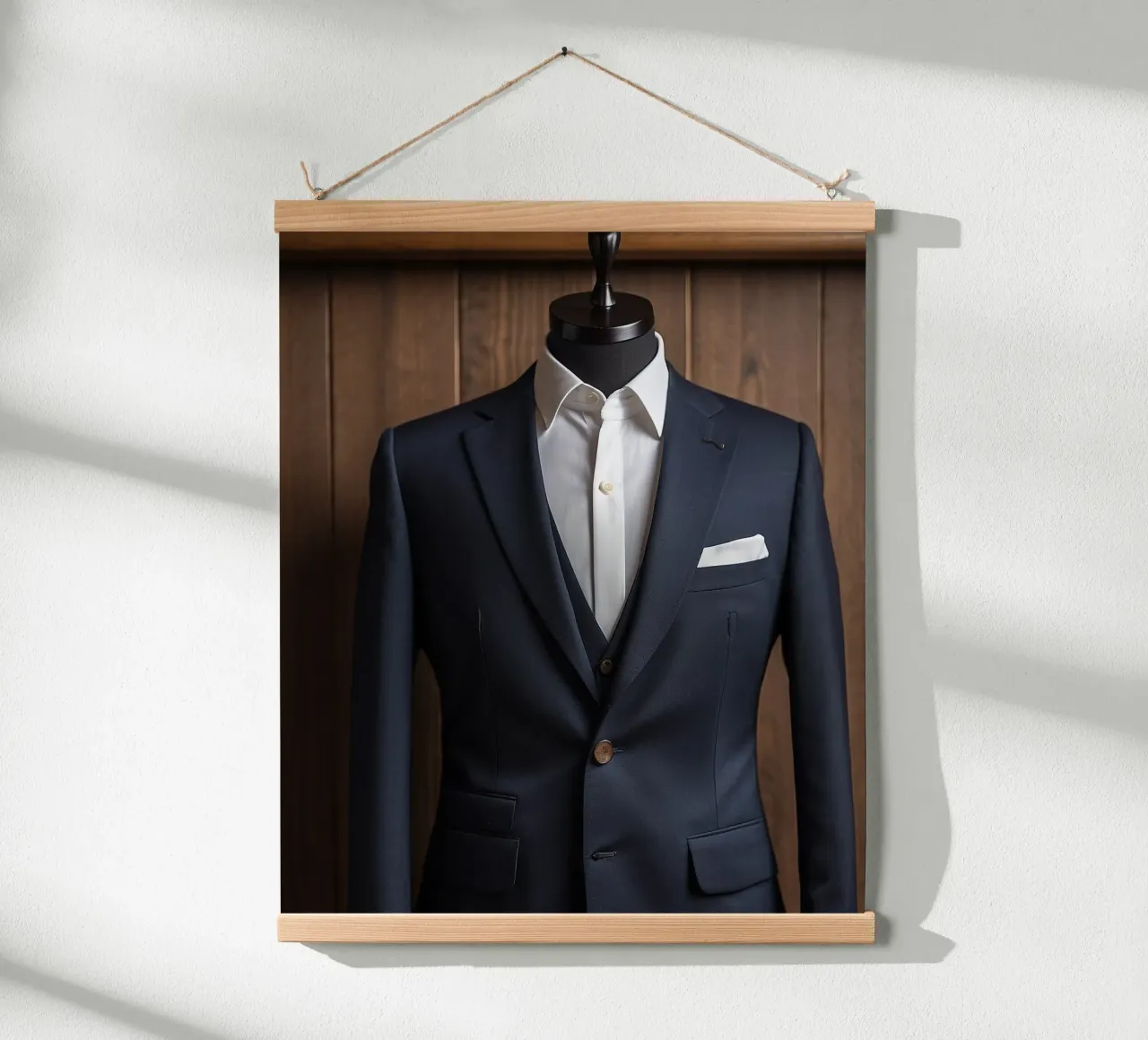 Autorità di velluto poster con telaio in plastica da PhotoVibe Decor