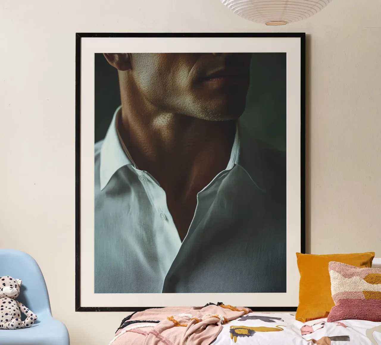 Autorità di velluto poster con telaio in plastica da PhotoVibe Decor