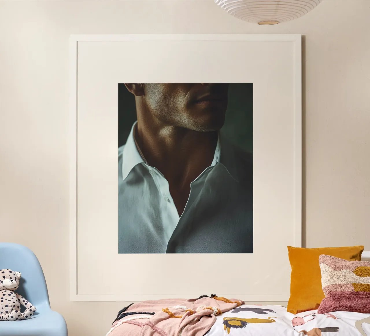 Autorità di velluto poster con telaio in plastica da PhotoVibe Decor