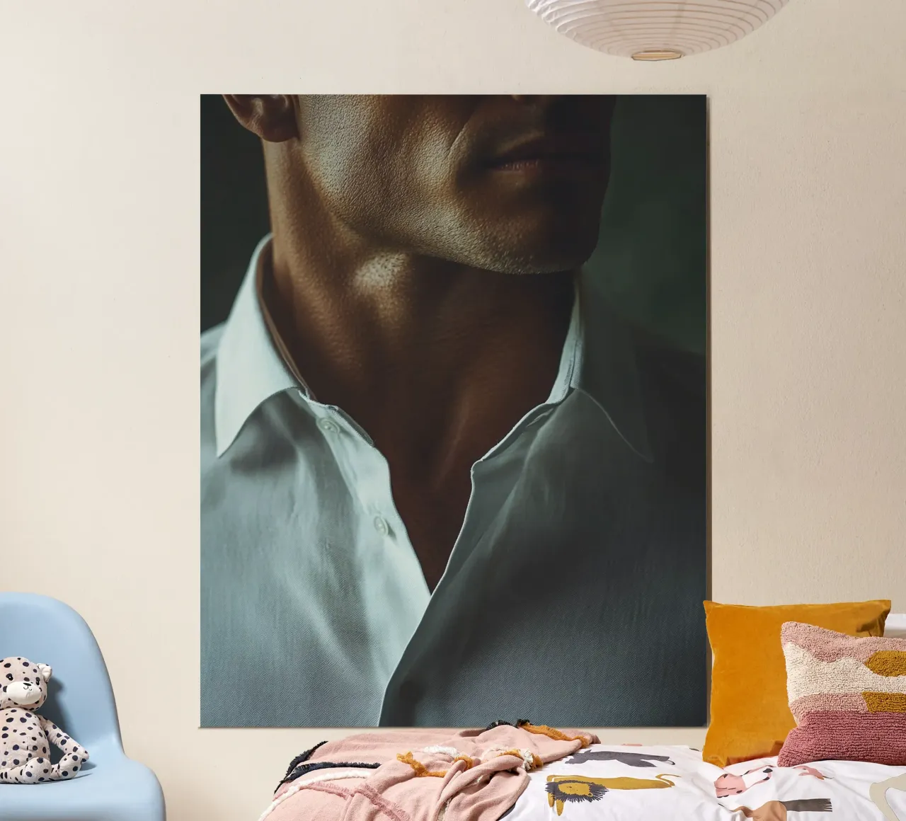 Autorità di velluto poster con telaio in plastica da PhotoVibe Decor