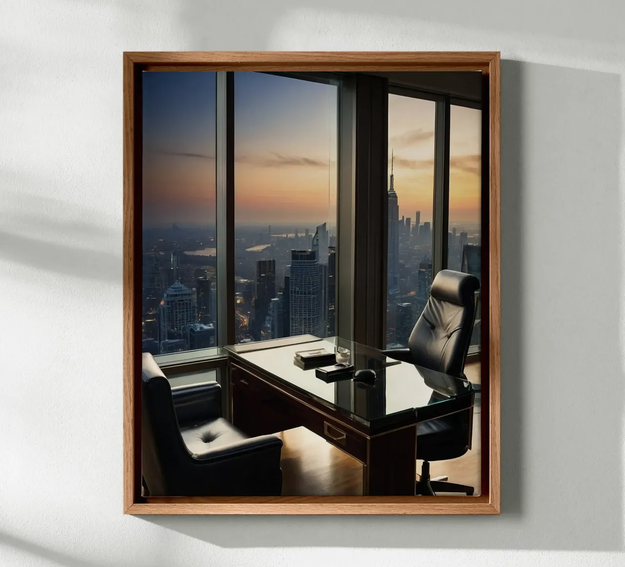 Autorità di velluto tela con Cornice a cassetta da PhotoVibe Decor