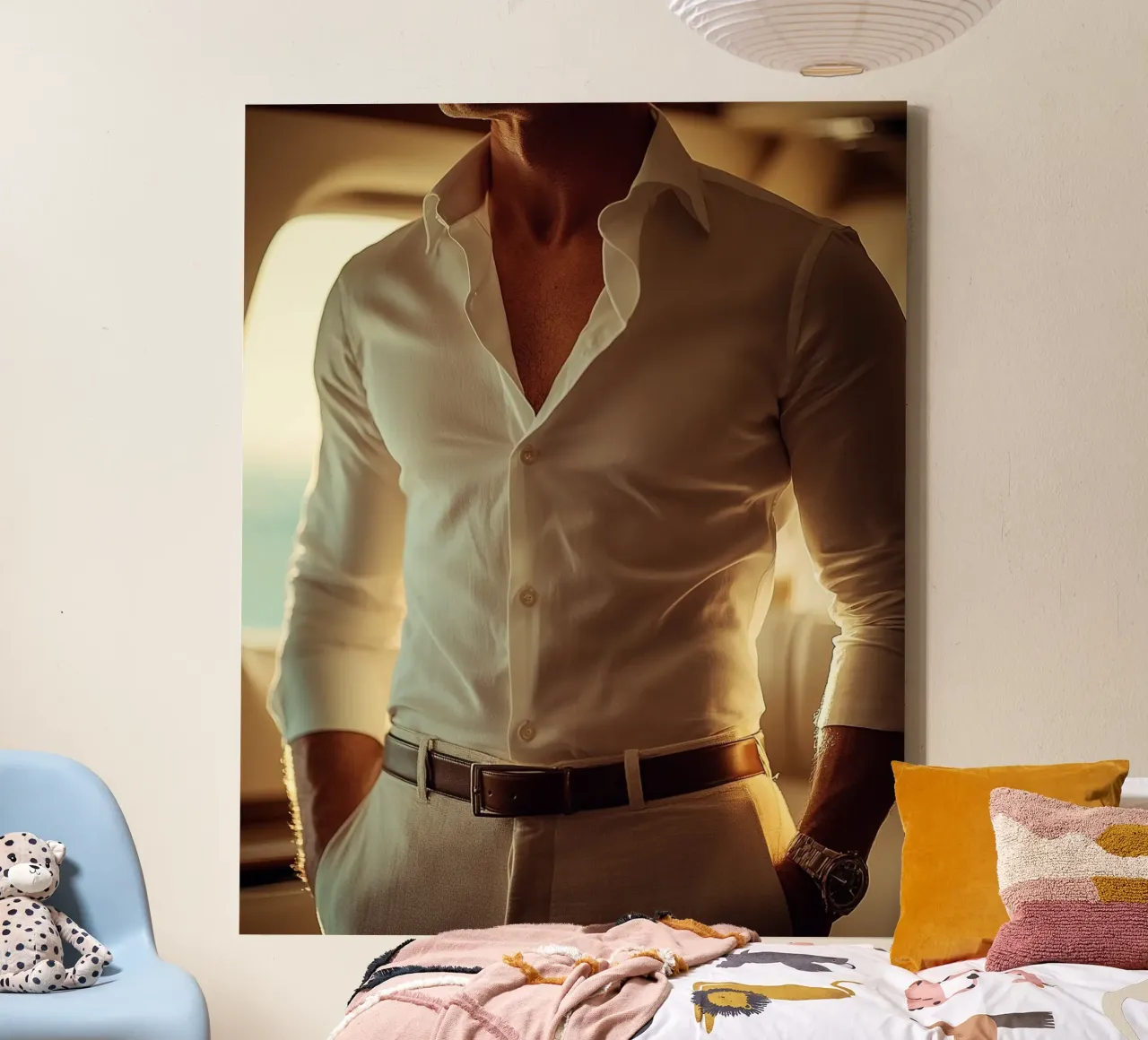 Autorità di velluto tela con Cornice a cassetta da PhotoVibe Decor