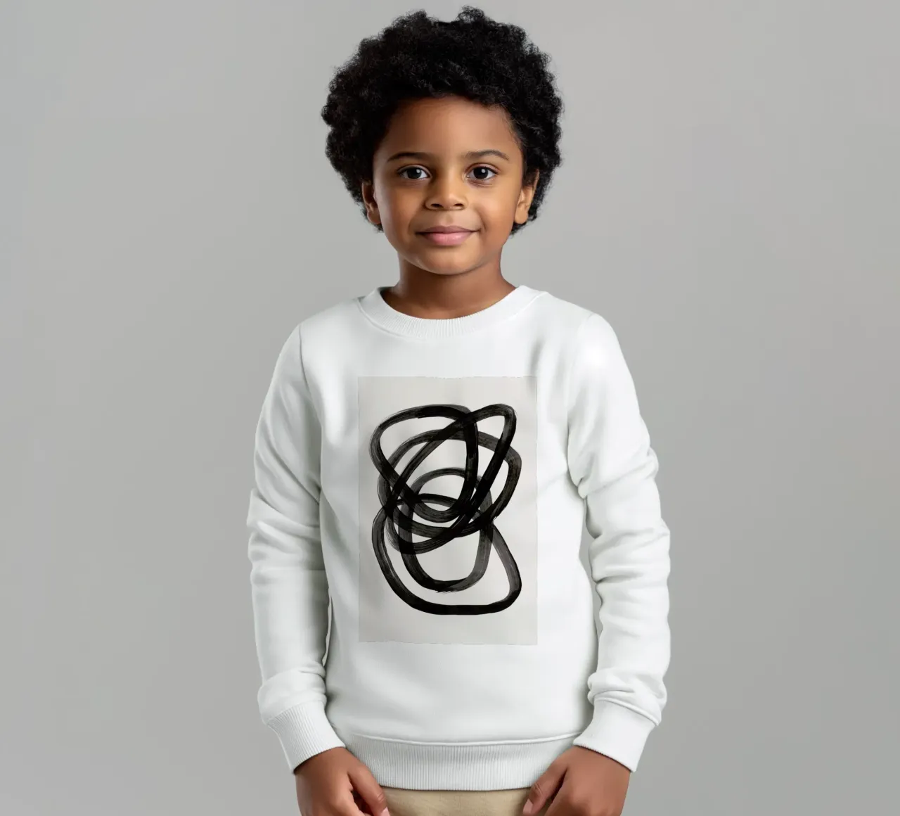 Ink Spiral felpa bambino da EnShape