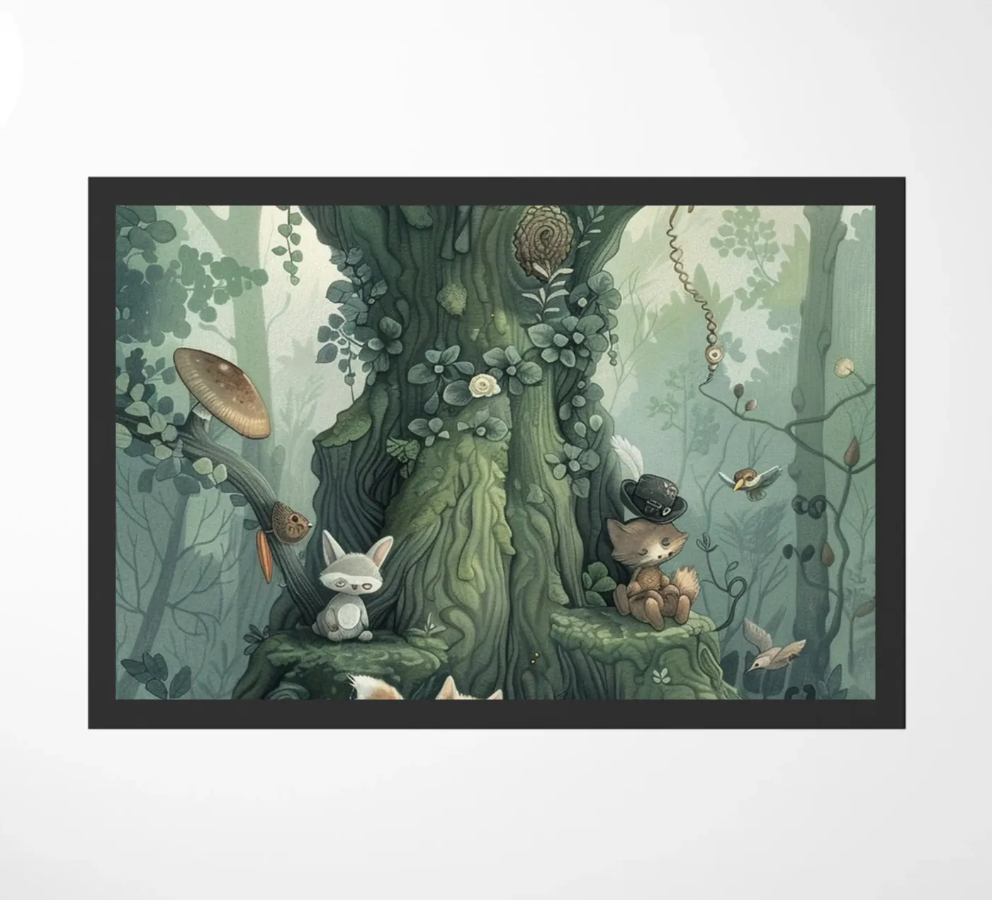 Forest Gathering deurmat van wonderfolk