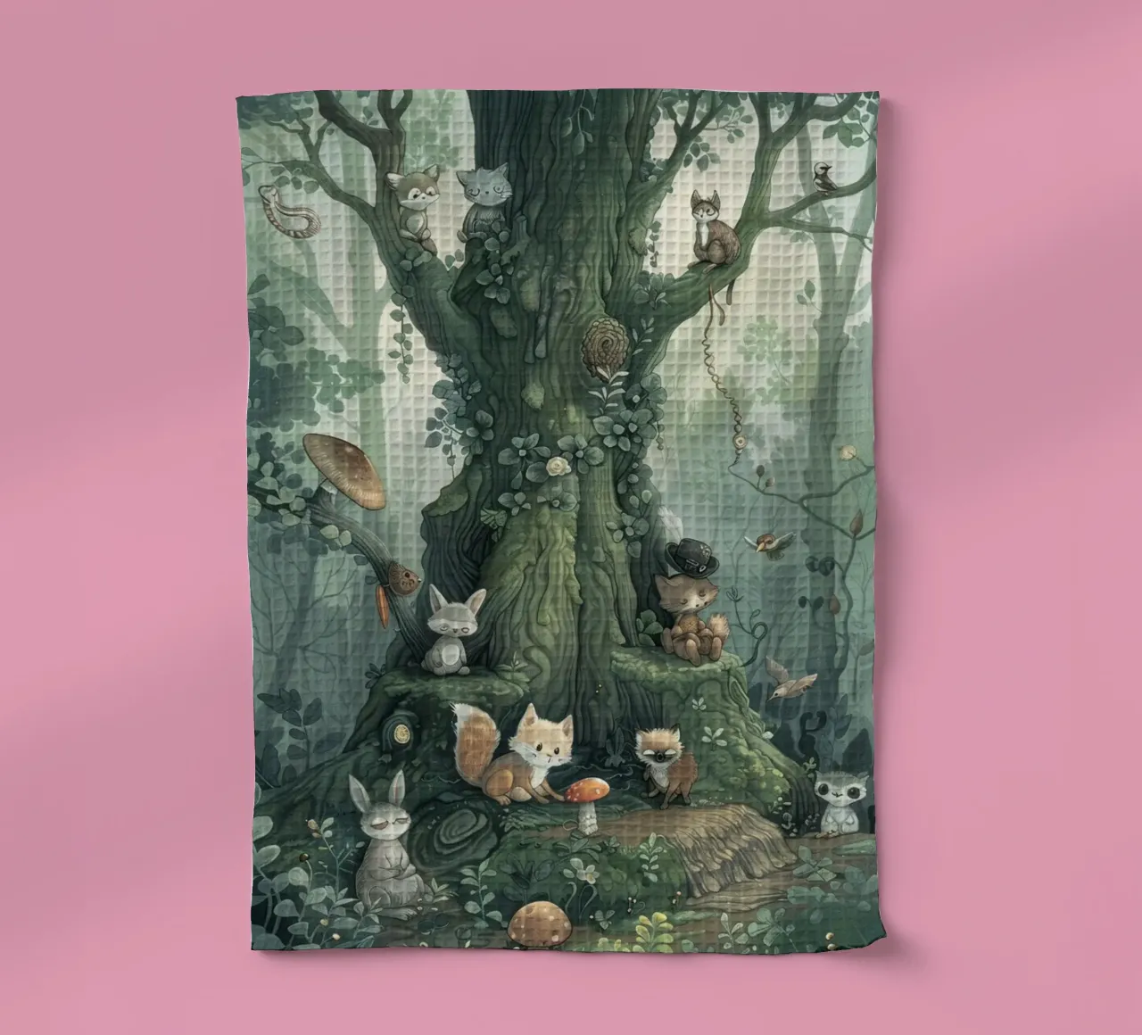 Forest Gathering canovaccio da cucina da wonderfolk
