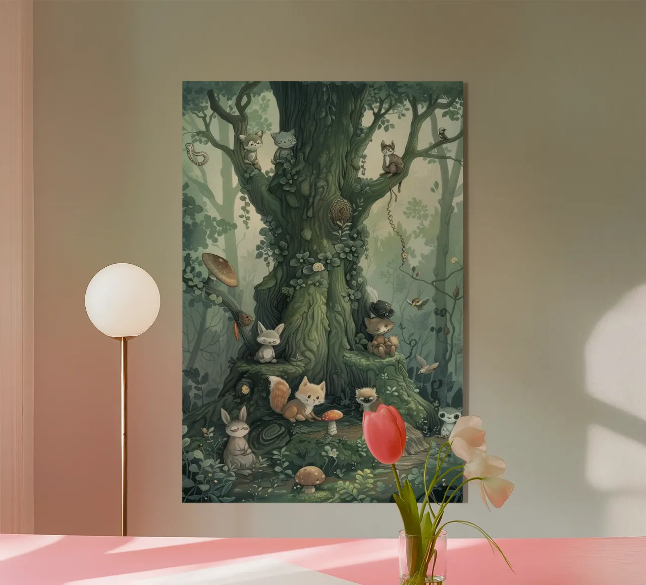 Forest Gathering plexiglass da wonderfolk