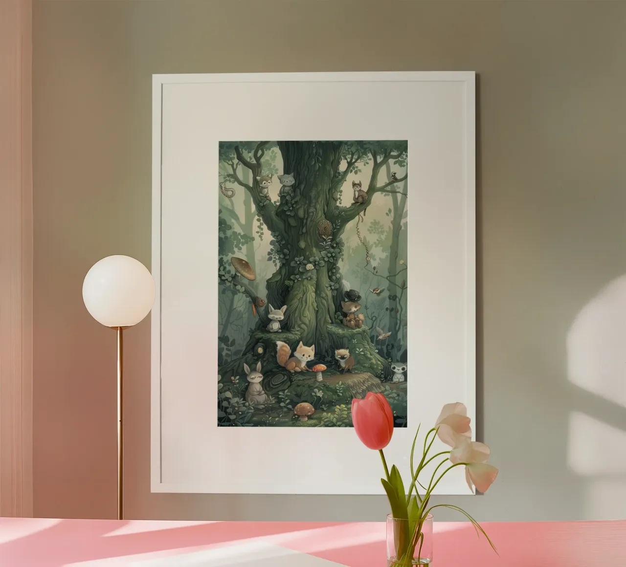 Forest Gathering poster da wonderfolk