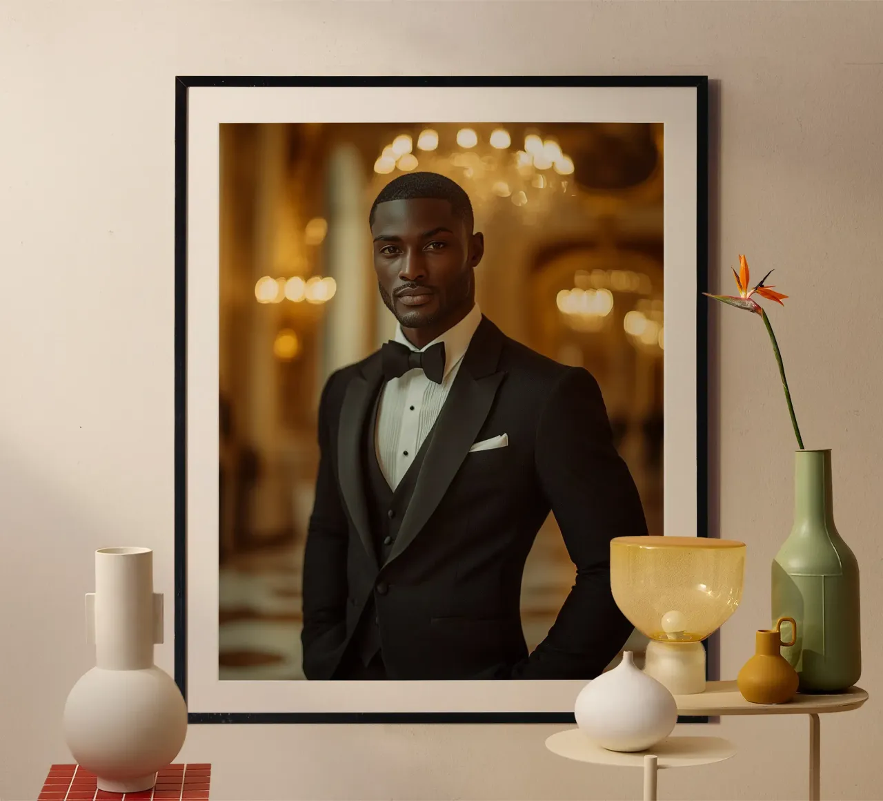Autorità di velluto poster con telaio in plastica da PhotoVibe Decor