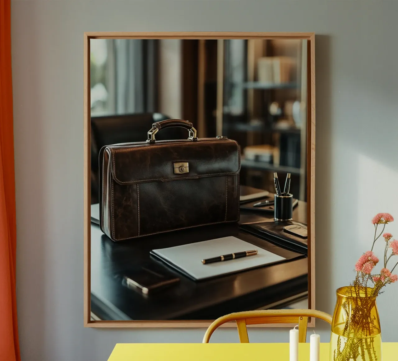 Autorità di velluto tela con Cornice a cassetta da PhotoVibe Decor