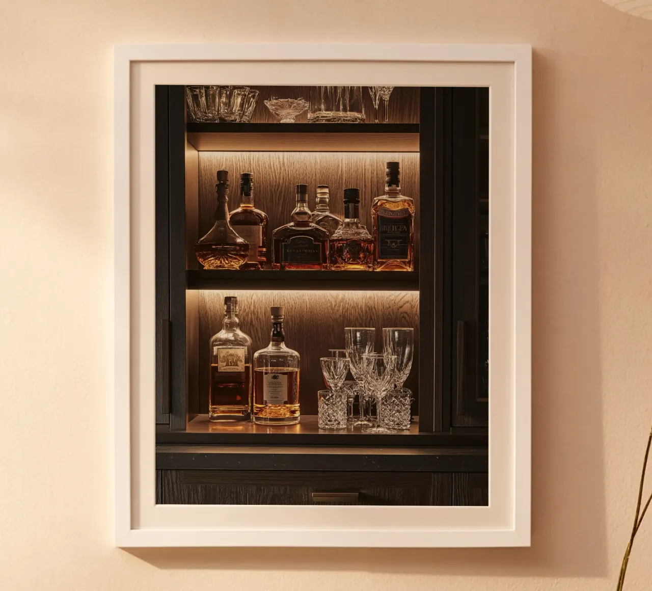 Autorità di velluto poster con telaio in plastica da PhotoVibe Decor