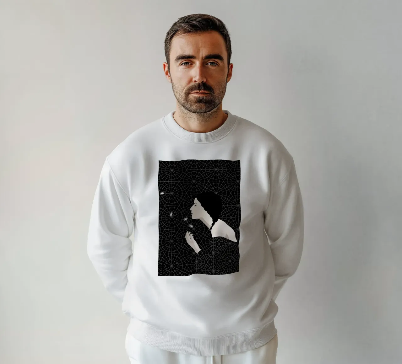 Dandelion sweatshirt by Bahar Seyedin