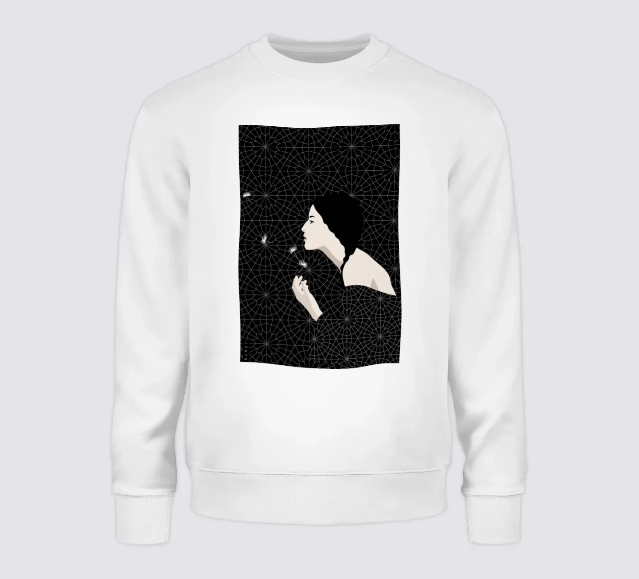 Dandelion sweatshirt by Bahar Seyedin