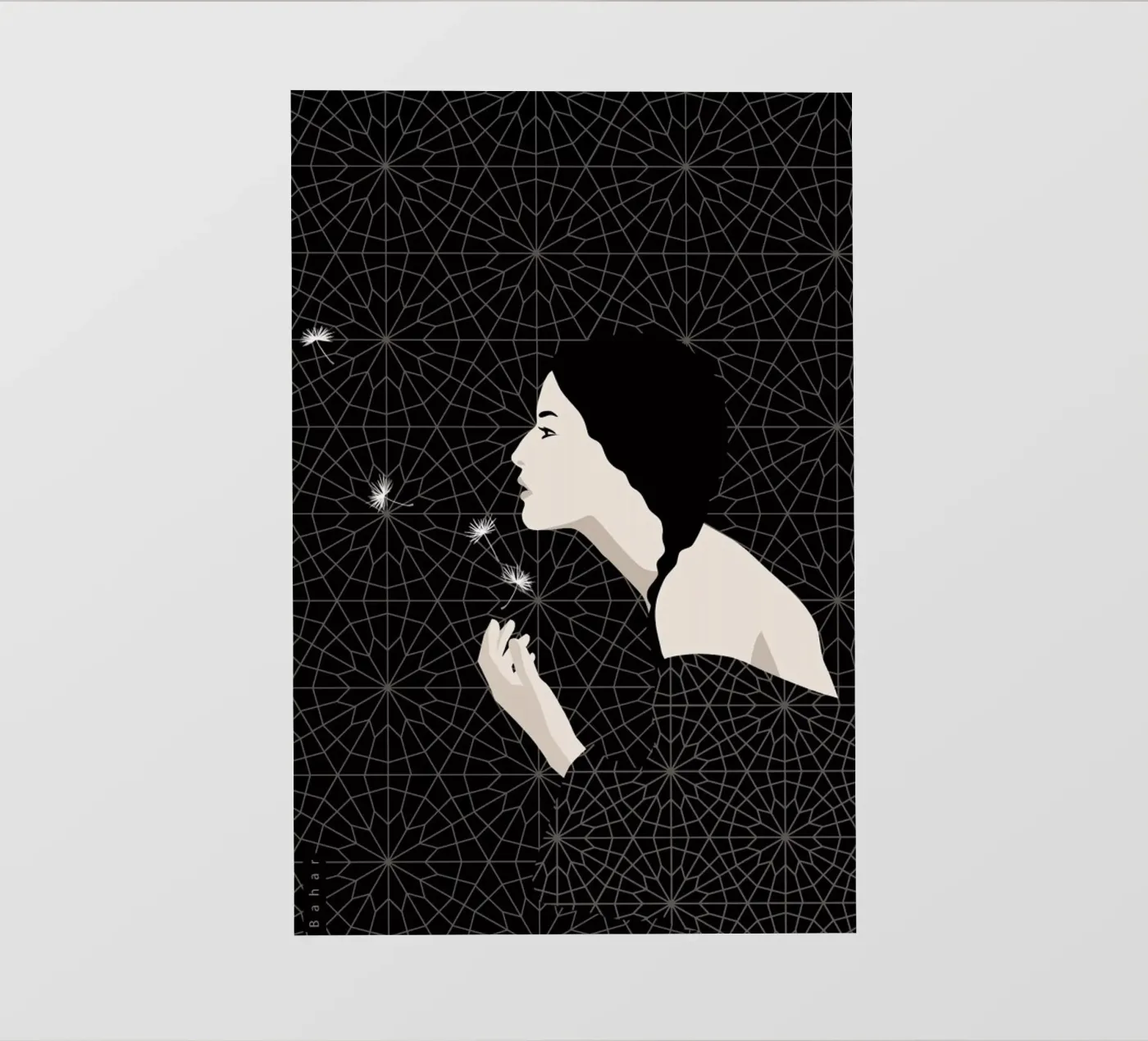 Dandelion pellicola backlit da Bahar Seyedin