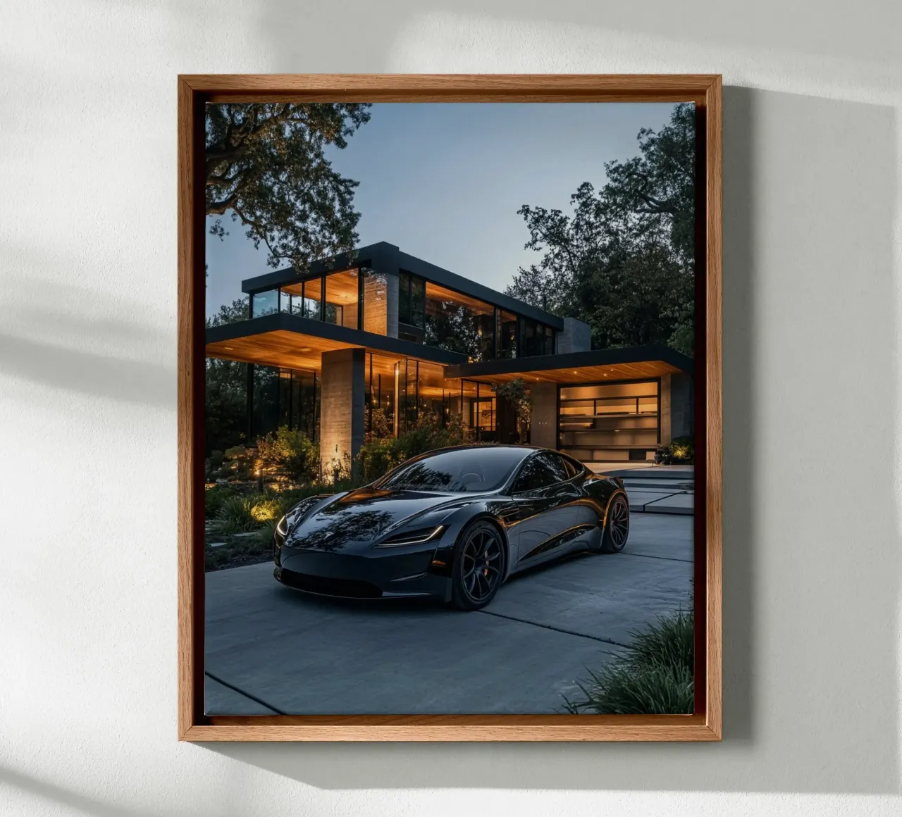Autorità di velluto tela con Cornice a cassetta da PhotoVibe Decor
