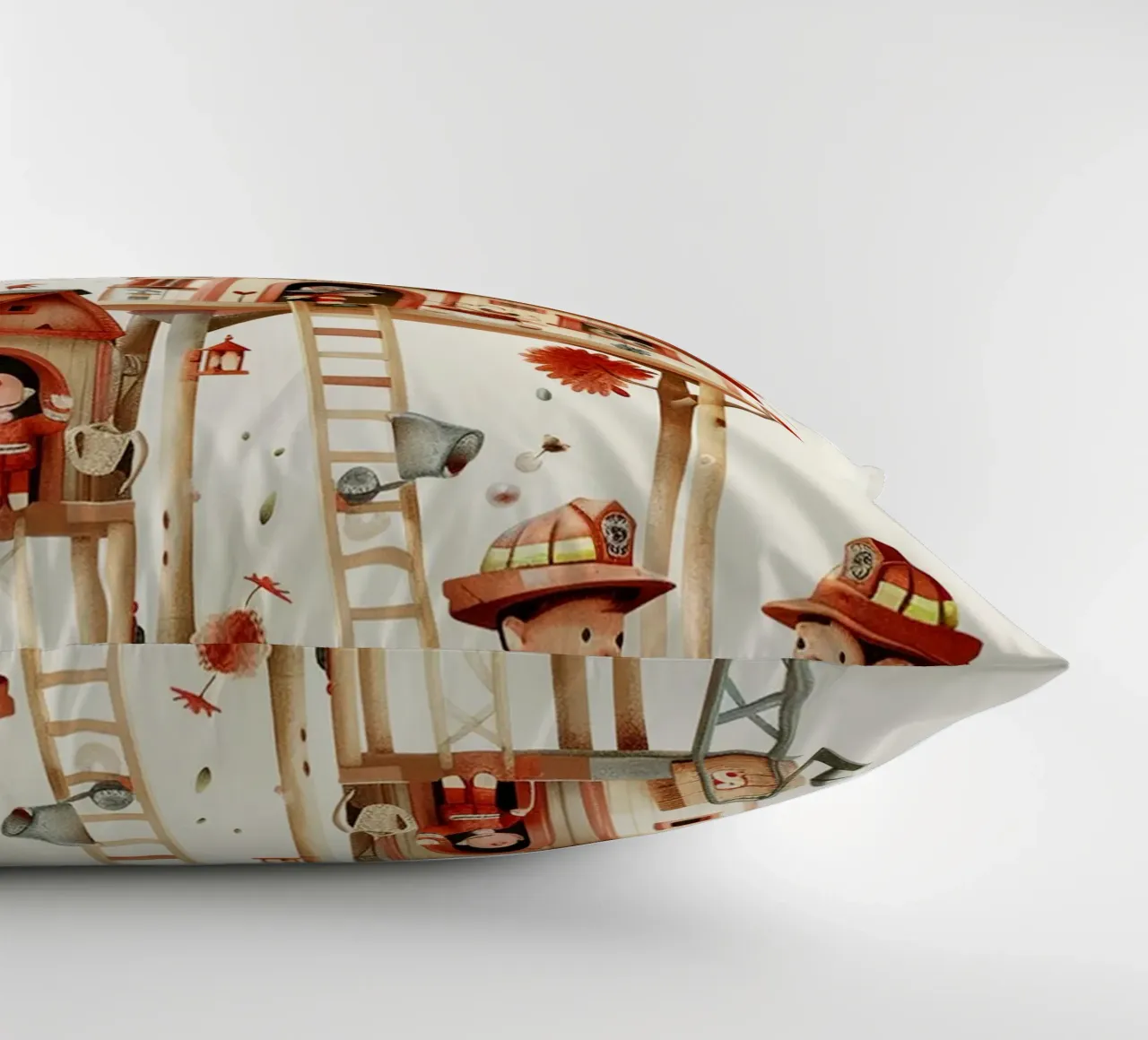 Firefighter Treehouse cuscino da wonderfolk