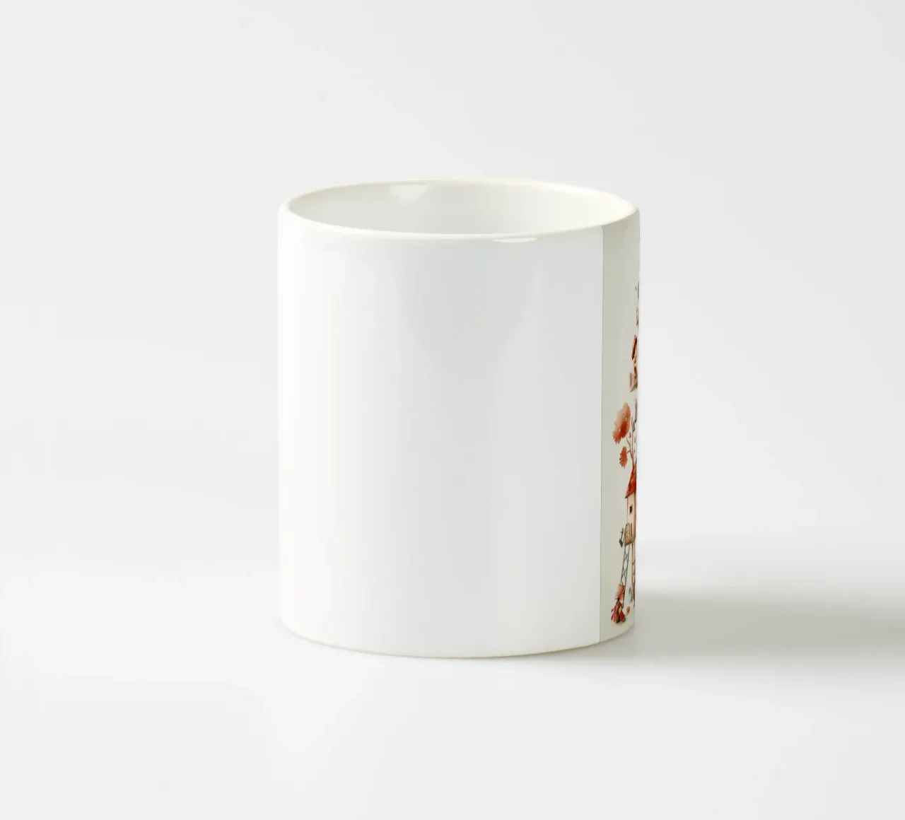 Firefighter Treehouse mug en céramique de wonderfolk