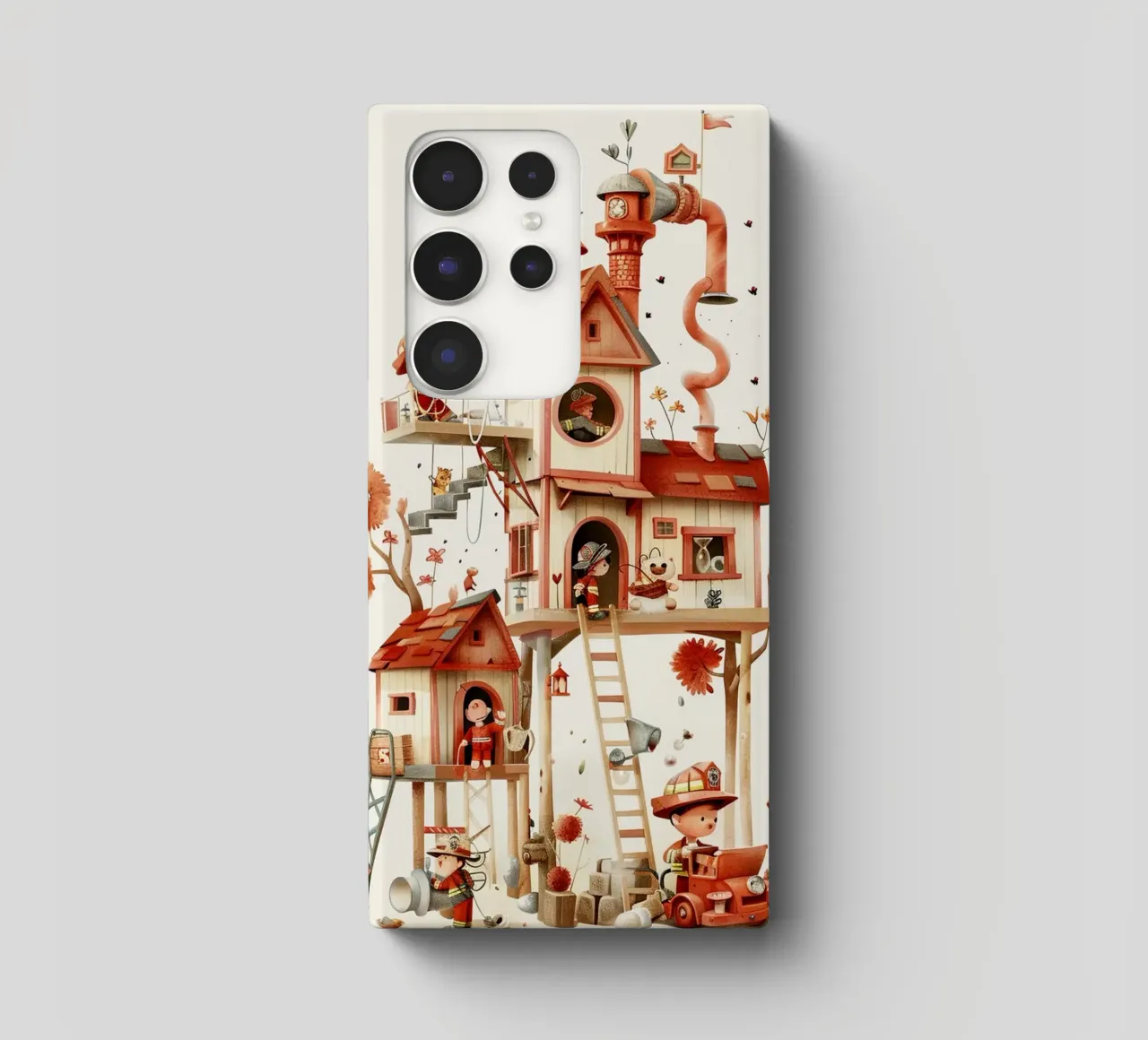 Firefighter Treehouse cover samsung da wonderfolk