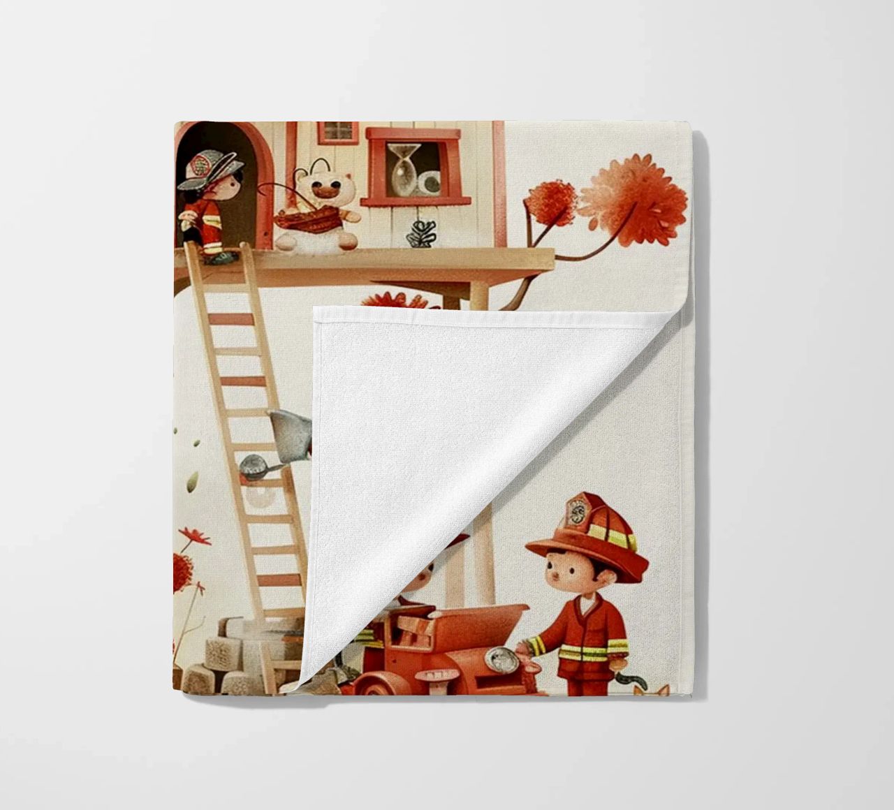 Firefighter Treehouse telo mare da wonderfolk