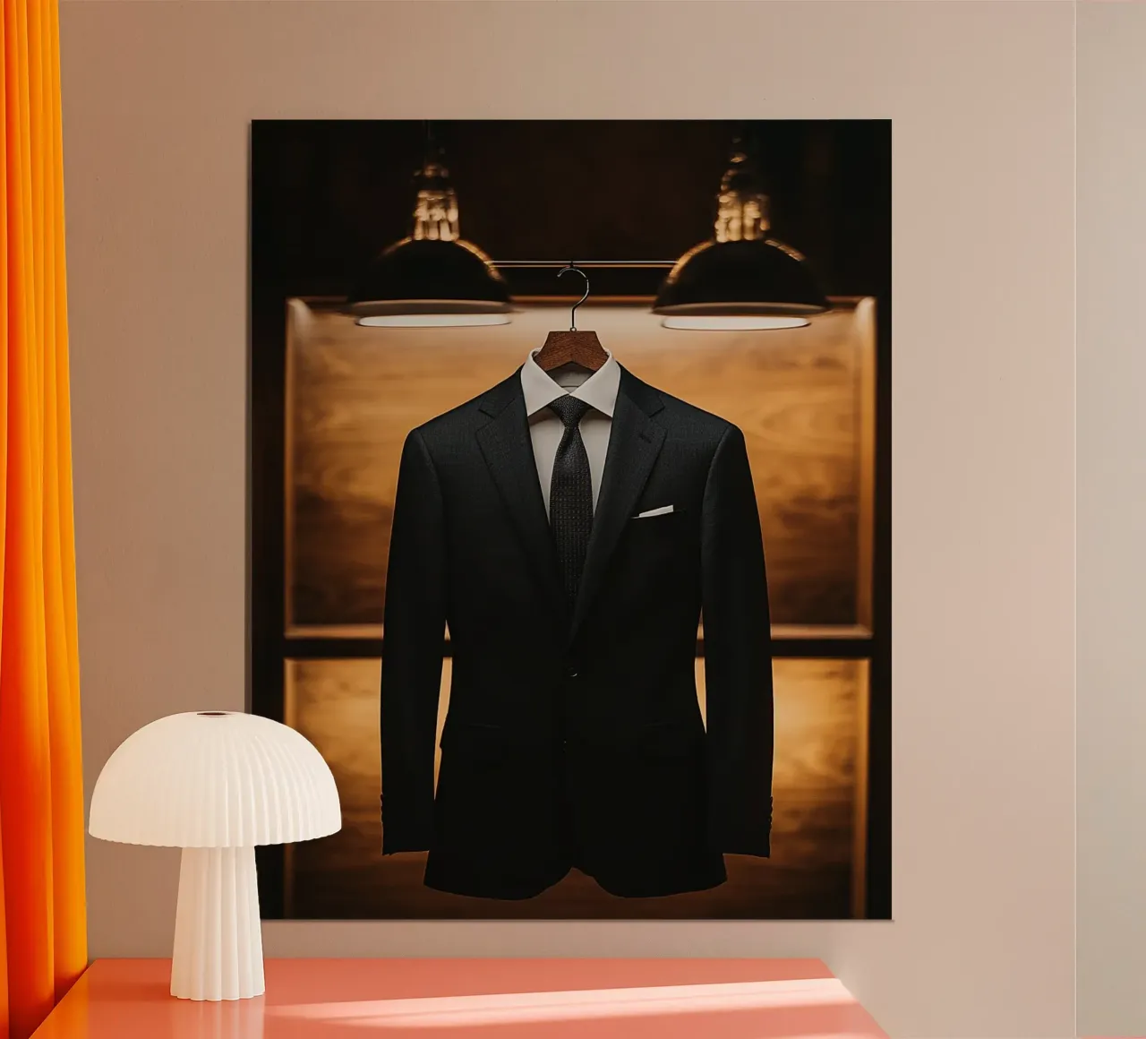 Autorità di velluto poster con telaio in alluminio da PhotoVibe Decor