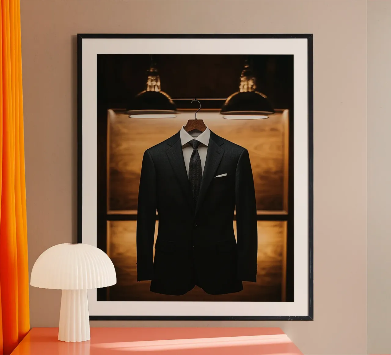 Autorità di velluto poster con telaio in alluminio da PhotoVibe Decor