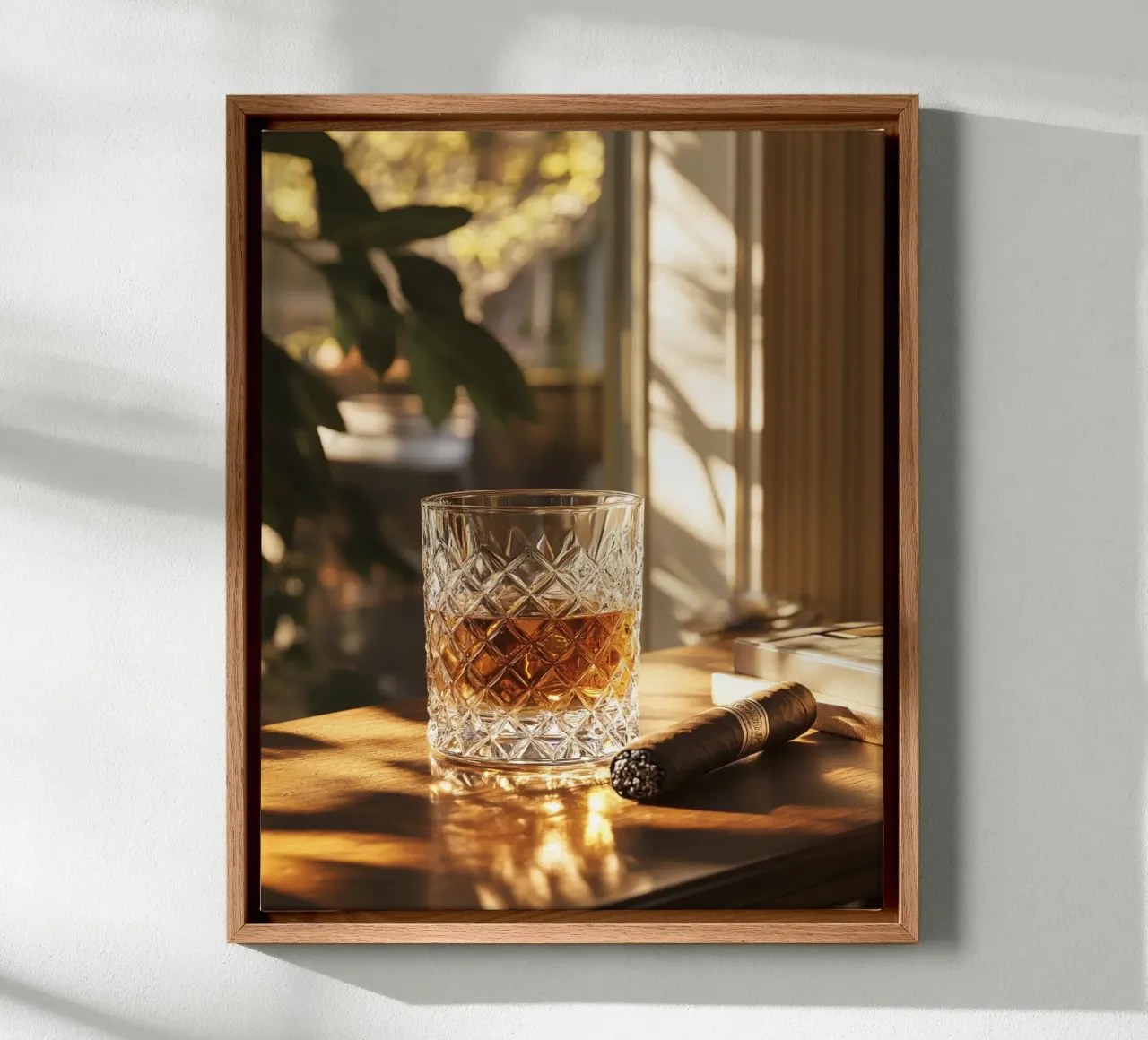 Autorità di velluto tela con Cornice a cassetta da PhotoVibe Decor